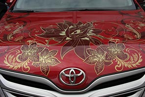 Узор на Toyota Venza