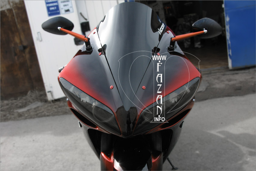 Эксклюзивная покраска методом аэрографии мотоцикла Yamaha R1, фото 13.