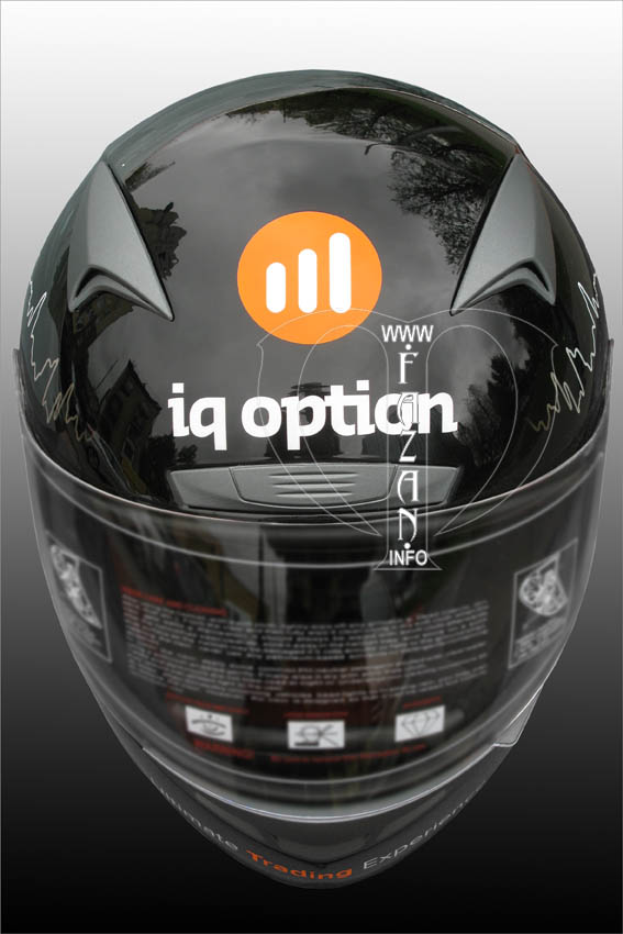 Реклама на шлеме, фото 08.