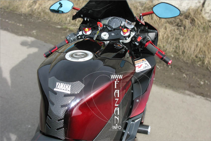 Эксклюзивная покраска методом аэрографии мотоцикла Yamaha R1, фото 07.